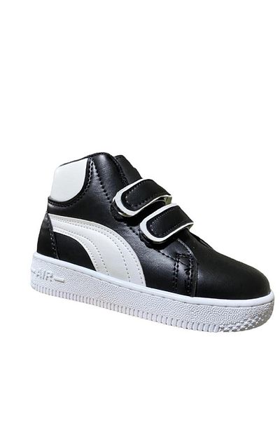 Lagoos Unisex Ανατομικές Χειμερινές Μπότες - Ραφή Velcro, Ασπρόμαυρο