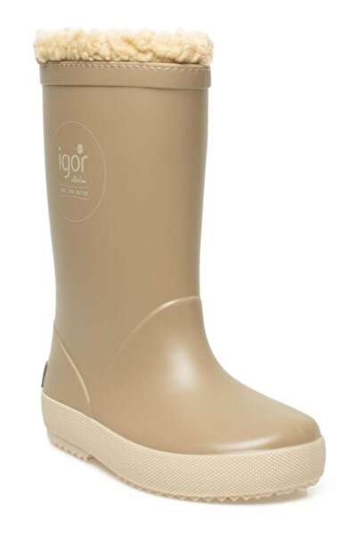 IGOR Cizme pentru fete W10293K Splash Dk Borreguito Rain Beige Cizme pentru c...