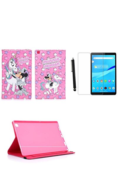 Huawei Mate Pad T10 - T10s Case Embossed Picture Case + Screen Protector + Pen