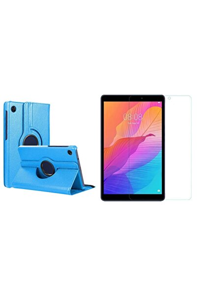 Huawei حافظة كمبيوتر لوحي قابلة للدوران 360 درجة من Mate Pad T10 - T10s + واق...