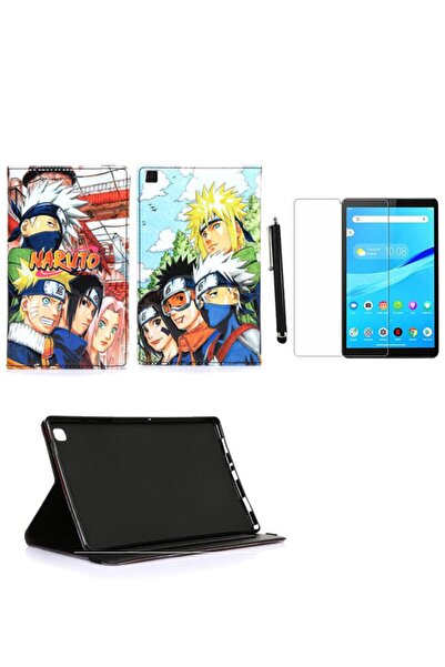 Huawei حافظة Mate Pad T10 - T10s حافظة صور مزخرفة + واقي شاشة + قلم