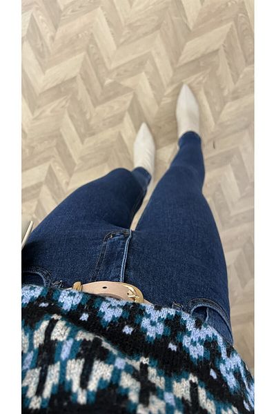 ButikDina Pantaloni de blugi Sugar cu talie înaltă, slim, slăbănog, picior slăbit