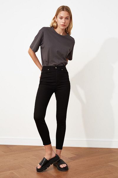 ButikDina Non-colourable Black Extra Skinny Jeans (Very Tight)