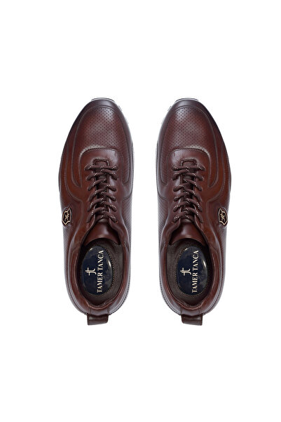 Tamer Tanca Erkek Hakiki Deri Casual Ayakkabı 383 4516 Ev Erk Ayk Y21