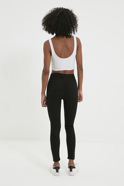 ButikDina Fadeless Denim Trousers Slim-Looking Lycra Skinny Jean (Fixer)