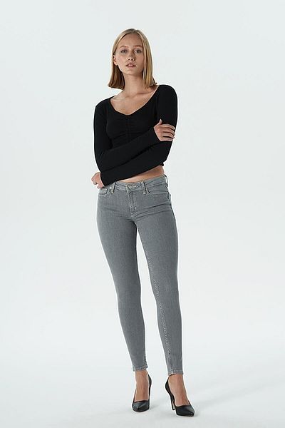 ButikDina Labronda High Waisted Jeans, Non-Fading Jeans
