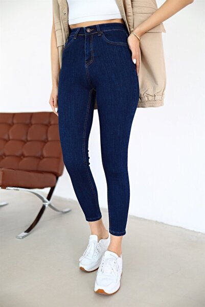 ButikDina Вузькі джинси Snape Stretch з високою талією та завужені джинси