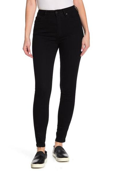 ButikDina Black Skinny Jeans (COAL BLACK)