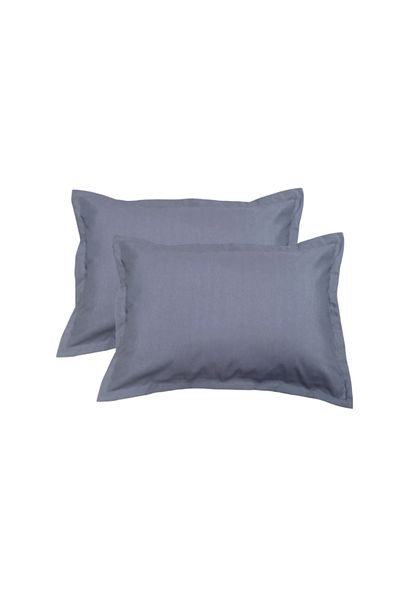 GÜLLÜCE HOME DARK GRAY*KIRLENT MODEL*Plain*ZIPPERED*COTTON POLYESTER*PILLOW CASE
