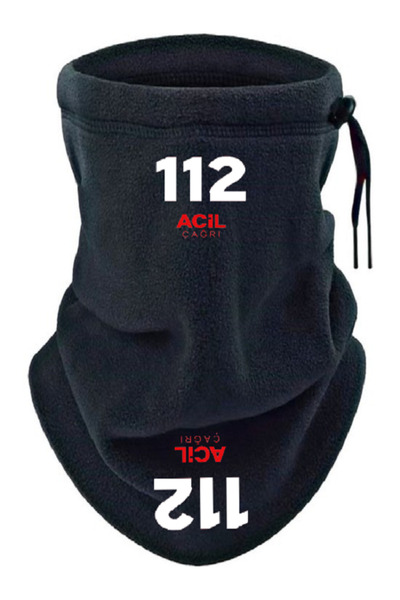 ARTHUR 112 Sağlık Personeli Nakış İşlemeli Boyunluk Bere