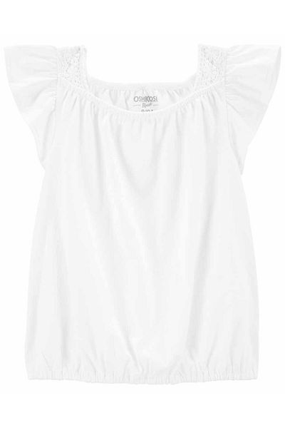 Oshkosh B’Gosh Κοριτσίστικη Μπλούζα Λευκή