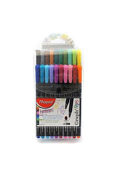 Maped Graph Peps 20-Piece Felted Pen 749151