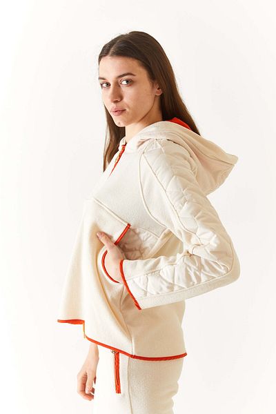 U.S. Polo Assn. BAZA. Polo Assn. Hanorac de damă Stone cu glugă 1654350