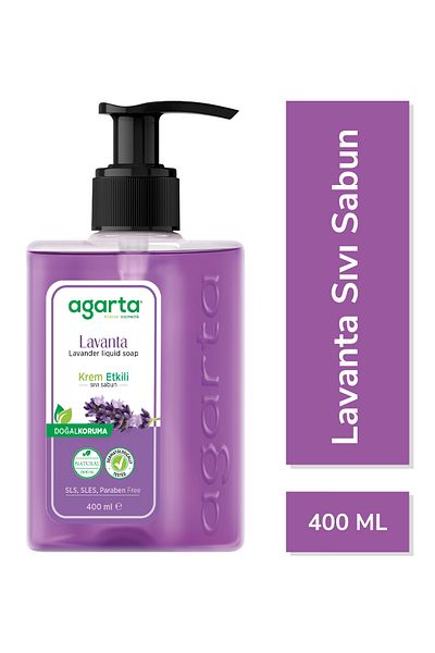 Agarta Natural Cream Effect Liquid Soap Lavender 400 ml