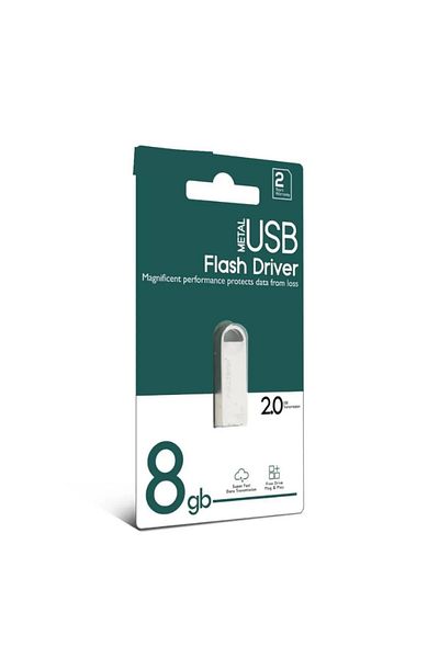 XİRA High Speed 8 GB USB Flash Memory - Metal USB 3.0 Data Traveler, Reading Speed processed