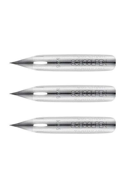 Zig School Pen Writing and Drawing Tip Set of 3
