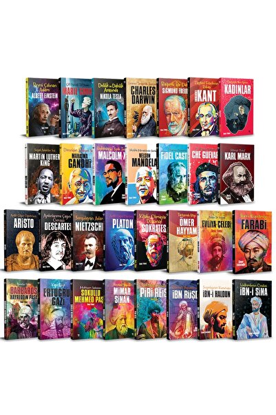 Halk Kitabevi Asrın Dahileri 30 Kitap Set