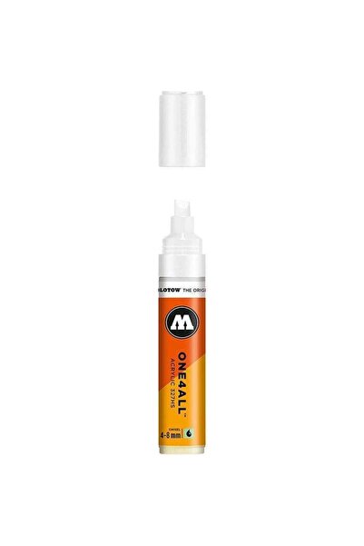 Molotow 327hs One4all Yan Kesik Uç Akrilik Marker Kalem 4-8 Mm Signal White 160
