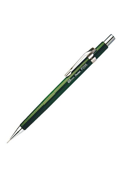 Pentel قلم P205 برأس 0.5 ملم أخضر