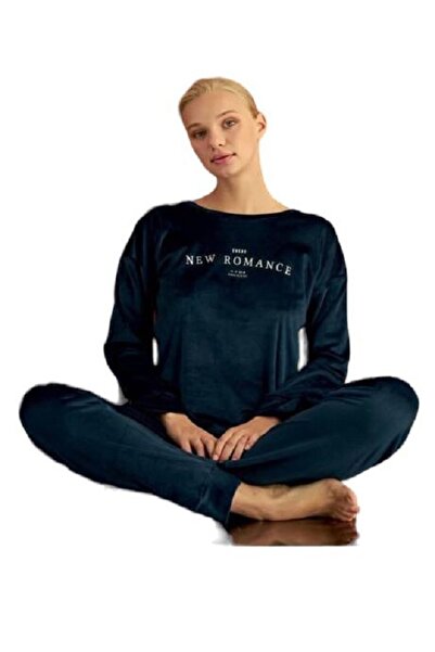 Pijamoni SOFT KADİFE PİJAMA TK 420027