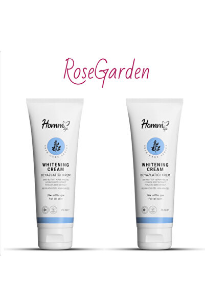 homm bitkisel HOMM LIFE BEYAZLATICI KREM 75 ML 2’Lİ