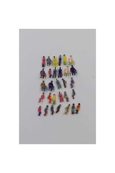 Jordania Model 1150 Scale Sitting People Figure 25 Pieces Nıb01150
