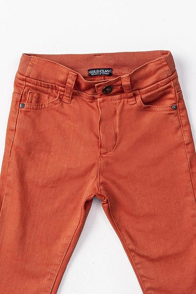 Gold Class Kidswear Elastic Waist Double Pocket Zippered Boys' Trousers