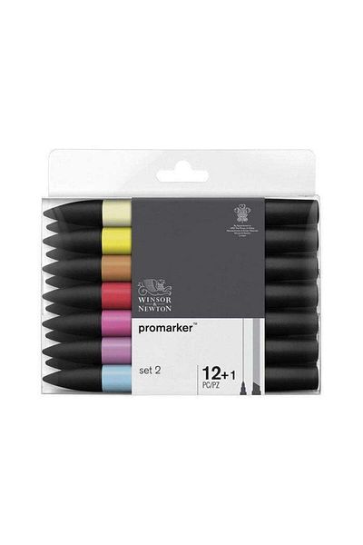 Winsor Newton Winsor & Newton Promarker 12+1 Set 3