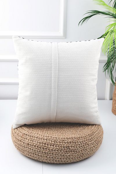 menesahome New Year's Patterned Pillowcase, Menesa Home New Year's Themed Throw Pillow