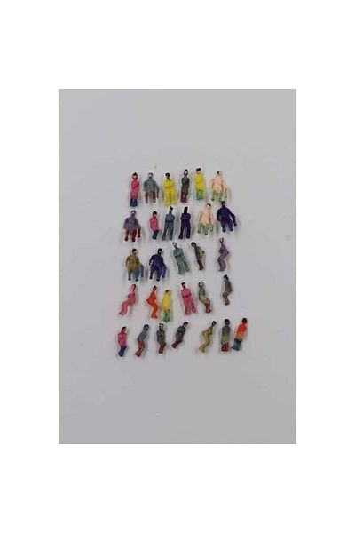 Jordania Model 1150 Scale Sitting People Figure 25 Pieces Nıb01150