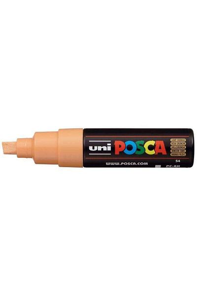 Uni Posca Water Based Poster Marker 8.0 Mm Pc-8k Light Orange