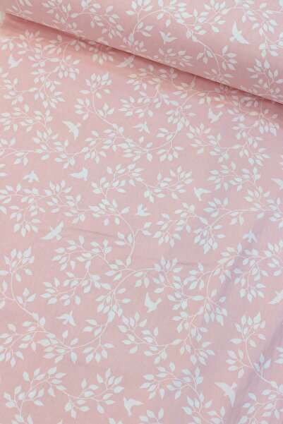 CAMELIA Açık Pembe Martı Nevresimlik Poplin Kumaş