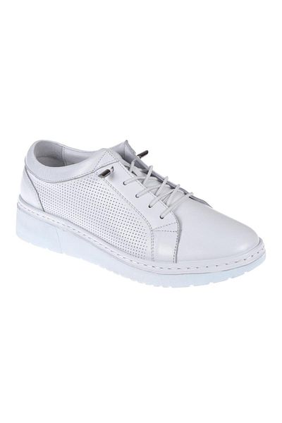 pullman Pantofi de damă casual din piele naturală Mx-5277 alb