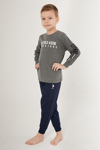 U.S. Polo Assn. U.S. POLO US-1563 BOY LONG SLEEVE SET