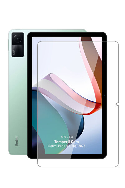 Jolita Xiaomi Redmi Pad 10.6 inç Uyumlu Temperli Ekran Koruyucu Kırılmaz Cam ...
