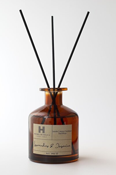 homeartplus Lavender & Jasmine 210 Ml Özel Tasarım Şişede Oda Kokusu