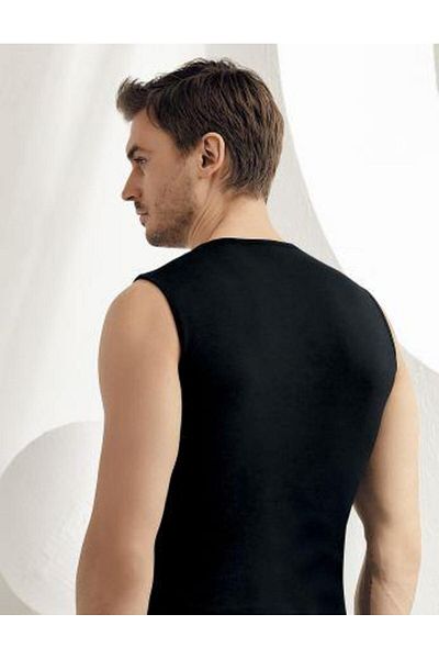 Şahinler Ανδρικό εσώρουχο 6 τεμαχίων Şahinler Lycra με λαιμόκοψη V με μηδενικό μανίκι E079