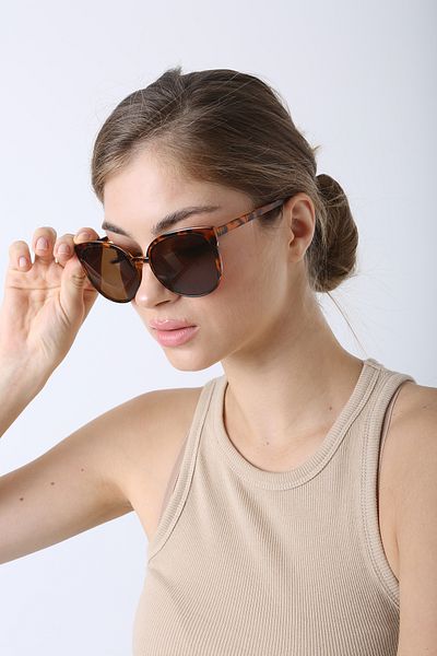 ModaLand Eleta New UV400 Leopard Sunglasses