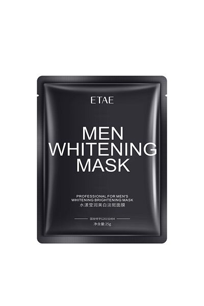SECRET LİFT Organic Herbal Extract Face Revivalery and Whitening Mask for Men 2 Pieces