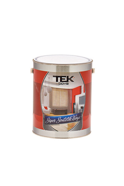 TEK BOYA Süper Lüks Sentetik Yağlı(AHŞAP-DEMİR-METAL) Boya Krem Renk