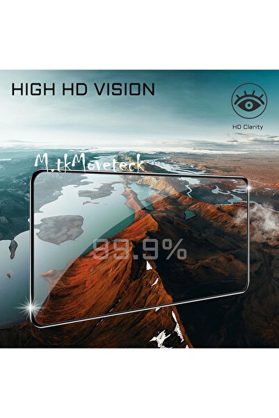 m.tk moveteck Xiaomi Mi 13T Ve Mi 13T Pro Uyumlu Ekran Koruyucu Cam Kırılmaz Tam Kaplar 5d Ekran Camı Parlak
