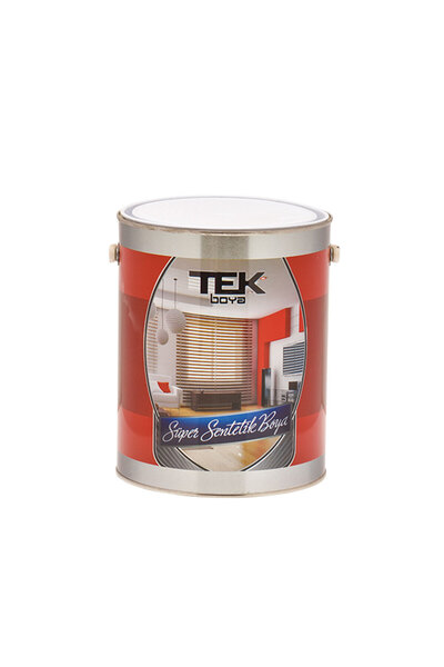 TEK BOYA Süper Lüks Sentetik Yağlı(AHŞAP-DEMİR-METAL) Boya Siyah Renk