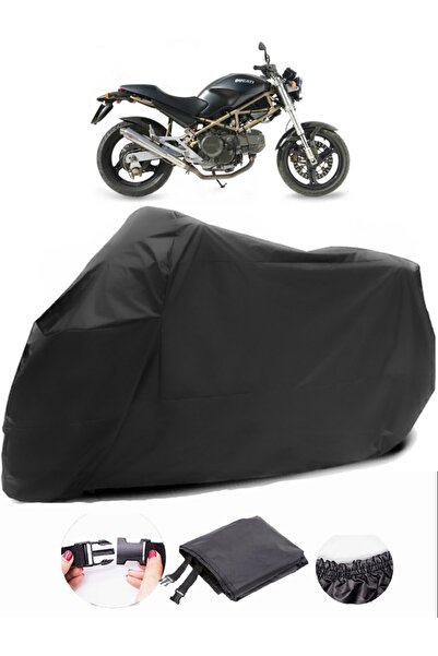 AutoEN دراجة نارية دوكاتي مونستر 600 باللون الأسود - قماش مقاوم للماء ومتين