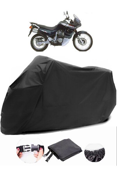 AutoEN Honda XL 600 Transalp Black Motorcycle Tarpaulin Waterproof Durable Fa...