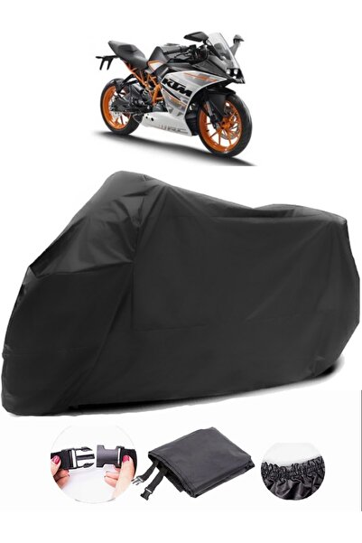 AutoEN KTM 250 RC ABS Black Motorcycle Tarpaulin Waterproof Durable Fabric