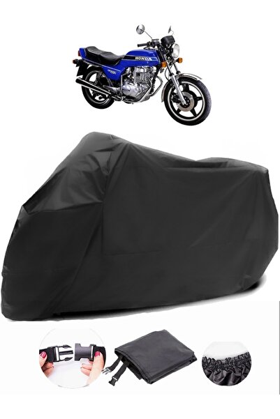 AutoEN Honda CB 250 Black Motorcycle Tarpaulin Waterproof Durable Fabric
