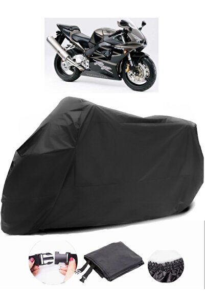 AutoEN Honda CBR 954 RR Rear Bag Compatible Black Motorcycle Tarpaulin Waterp...