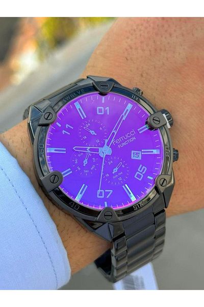 Ferrucci FRC.FT.1.198 Ferrucci Steel Cord Inner Gauges Active Function New Season Men's Wristwatch