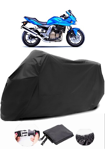 AutoEN Kawasaki Z 750 S Black Motorcycle Tarpaulin Waterproof Durable Fabric