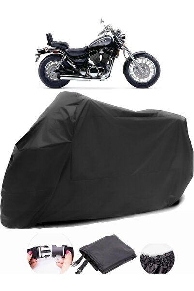 AutoEN Suzuki VL 1400 Intruder Black Motorcycle Tarpaulin Waterproof Durable ...